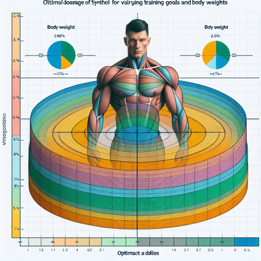 Optimale Dosierung von Synthol für unterschiedliche Trainingsziele und Körpergewichte.