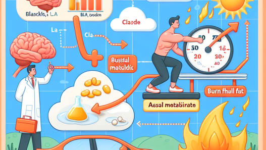 Erhöhung des Grundumsatzes zur Fettverbrennung: Wie CLA dabei hilft