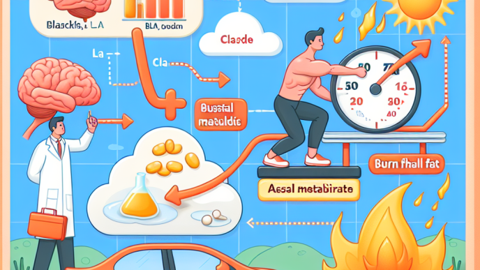 Erhöhung des Grundumsatzes zur Fettverbrennung: Wie CLA dabei hilft