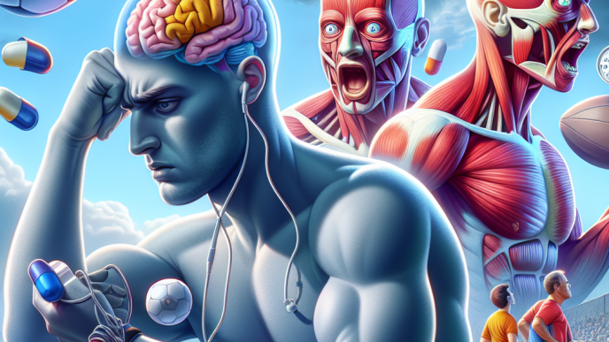 Psychische Auswirkungen von Methyltrenbolon im Sport.