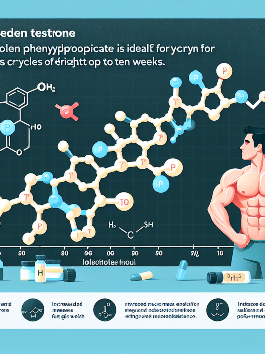 Warum Testosteron phenylpropionat für Zyklen von acht bis zehn Wochen ideal ist
